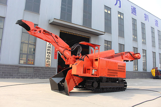 矿用履带式扒渣机